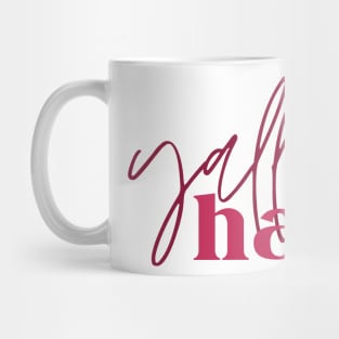 yalla habibi - two fonts Mug